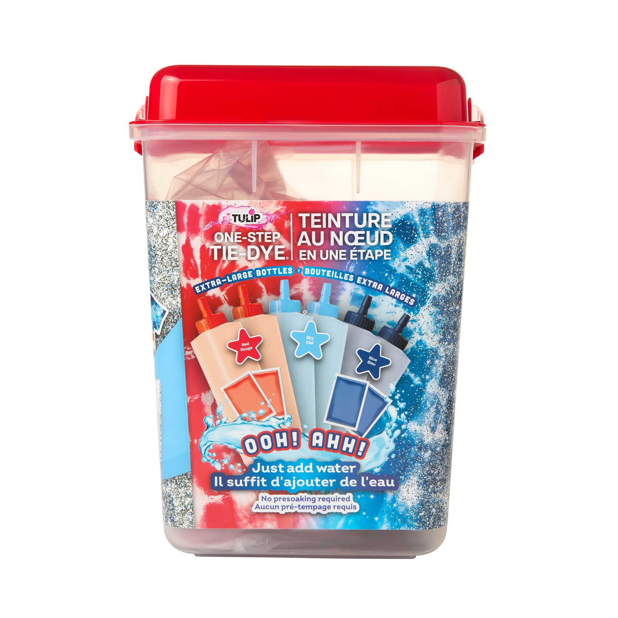 Picture of 49918                               TULIP ONE STEP TIE DYE AMERICANA TUB              