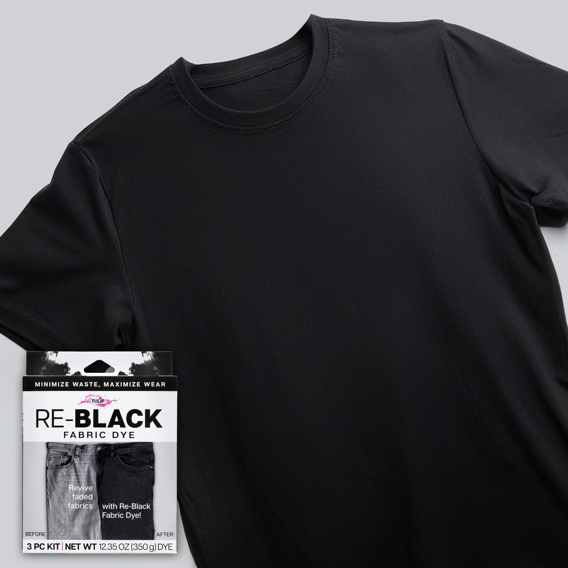 Tulip Re-Black Fabric Dye Kit Tulip Color Crafts Tulip Re-Black Fabric Dye Kit Tulip Color Crafts