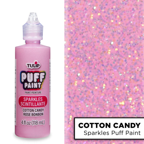 Picture of 20740 Tulip Dimensional Fabric Paint Sparkles Cotton Candy 4 oz.