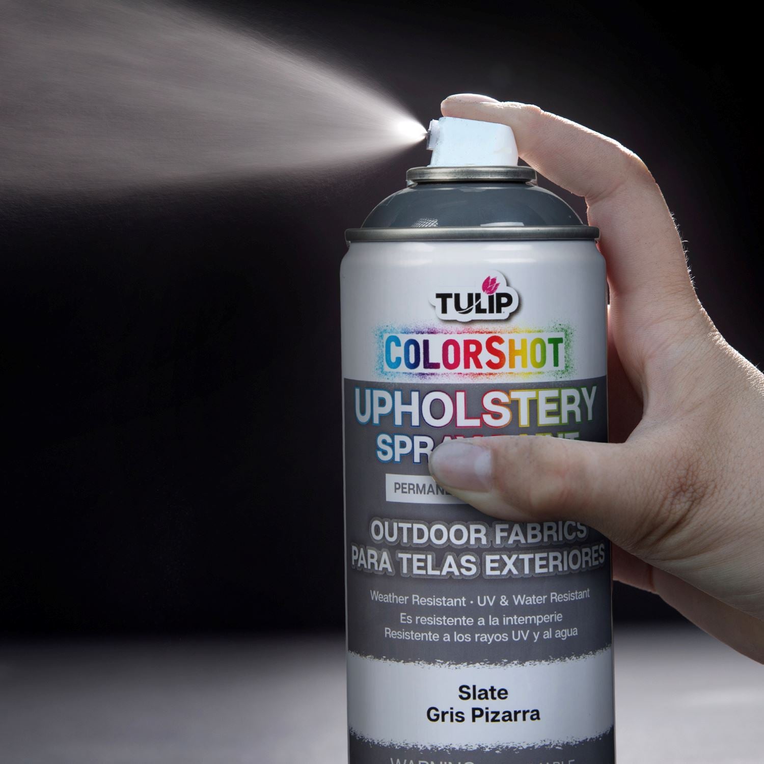 Picture of 37991 ColorShot Outdoor Fabric Upholstery Spray Slate 4 Pack