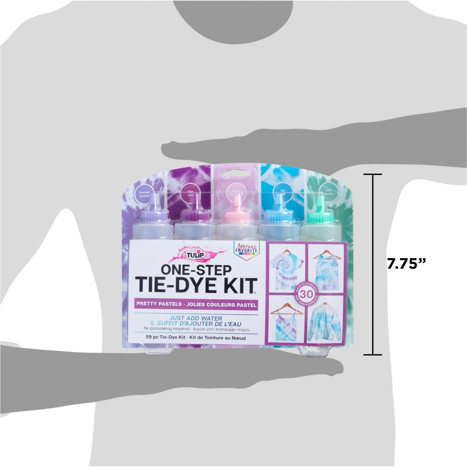 Picture of 44463 Tulip Pretty Pastels 5-Color Tie-Dye Kit