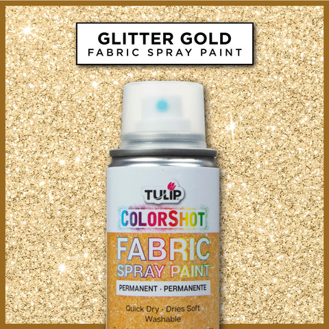 Large Gold Glitter Spray