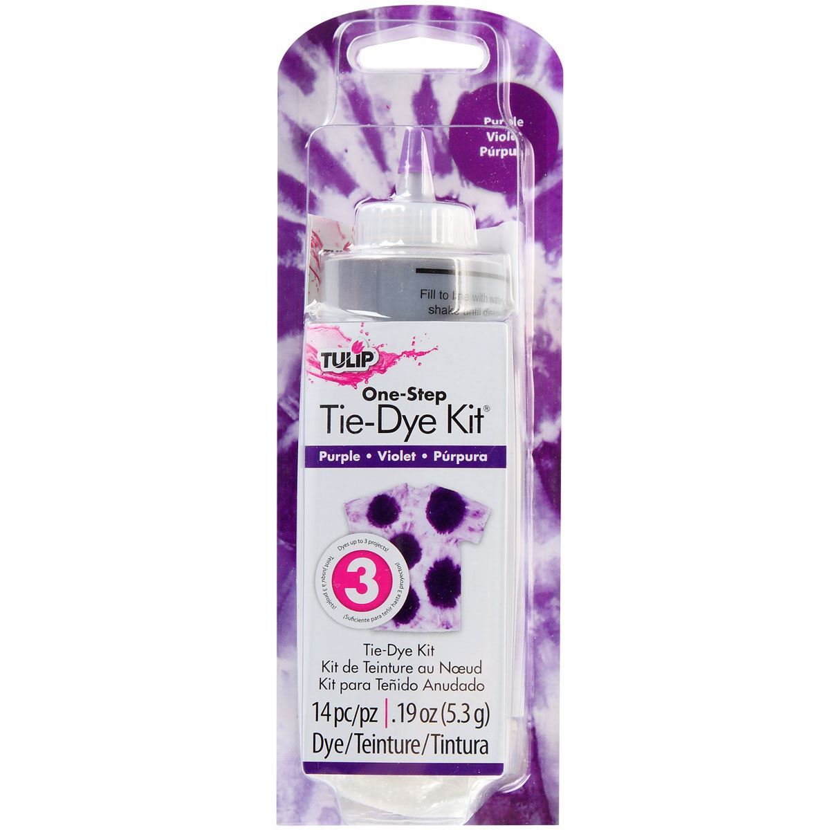 Tulip Purple 1-Color Tie-Dye Kit - 1