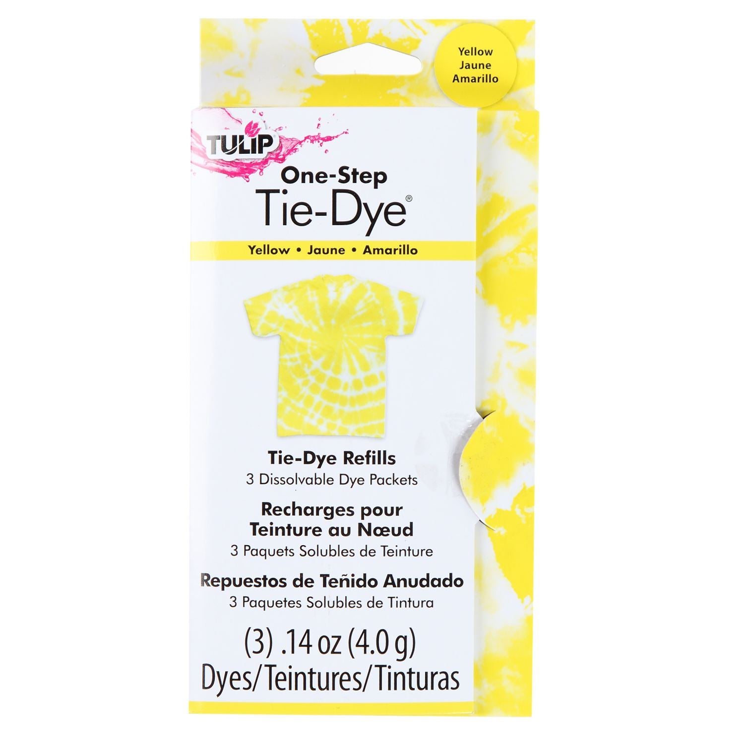 Tulip One-Step Tie-Dye Refill Yellow - 1