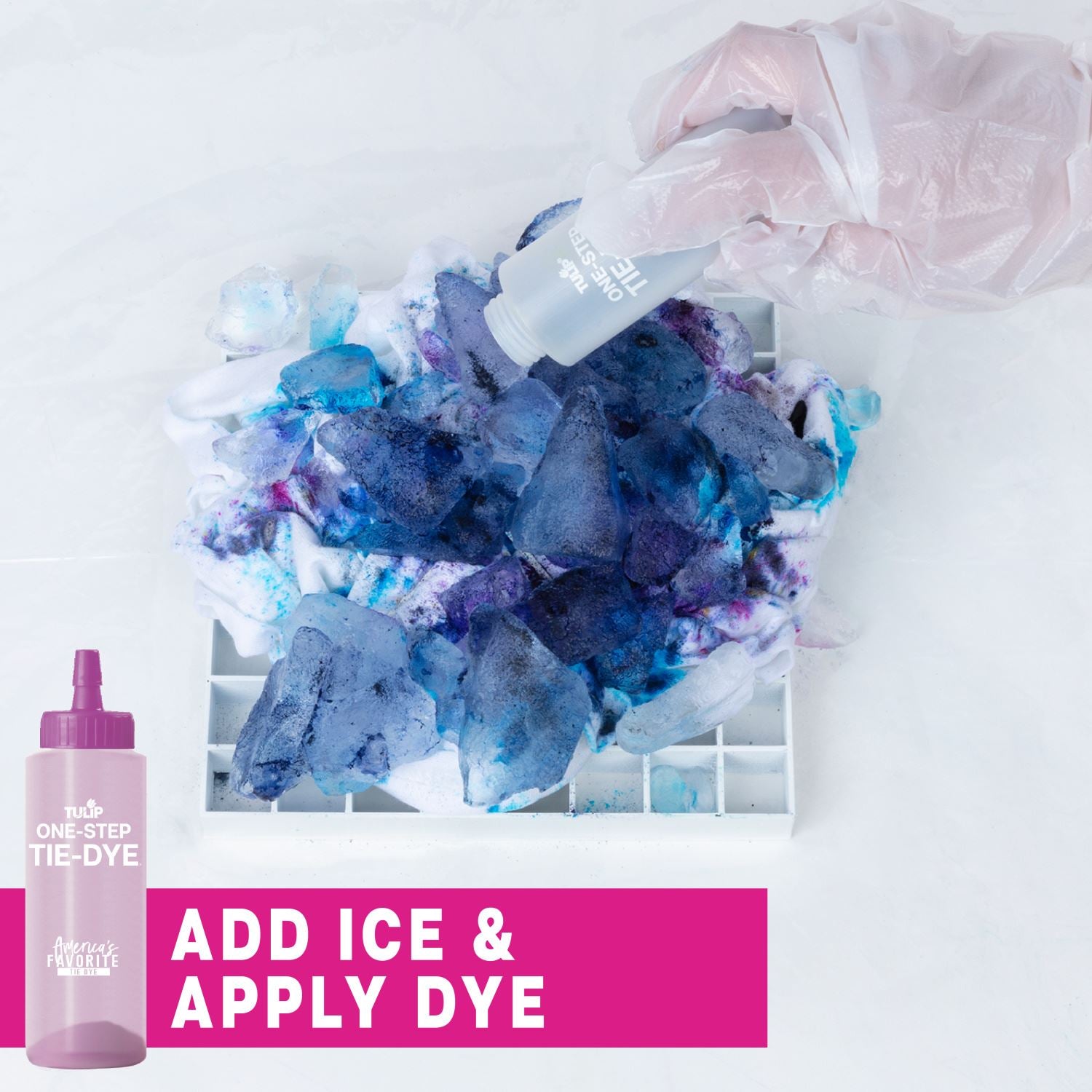 Tulip One-Step Ice Dye 4-Color Tie-Dye Kit - 7