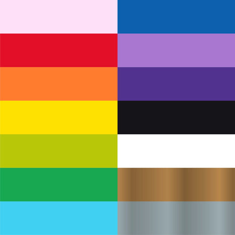 Tulip Brush-On Fabric Paint Rainbow 1 fl. oz. 10 Pack – Tulip Color Crafts