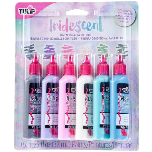 1-oz. Tulip® 12 Pc. Neon Puffy® Assorted Colors - 3D Paint - Set