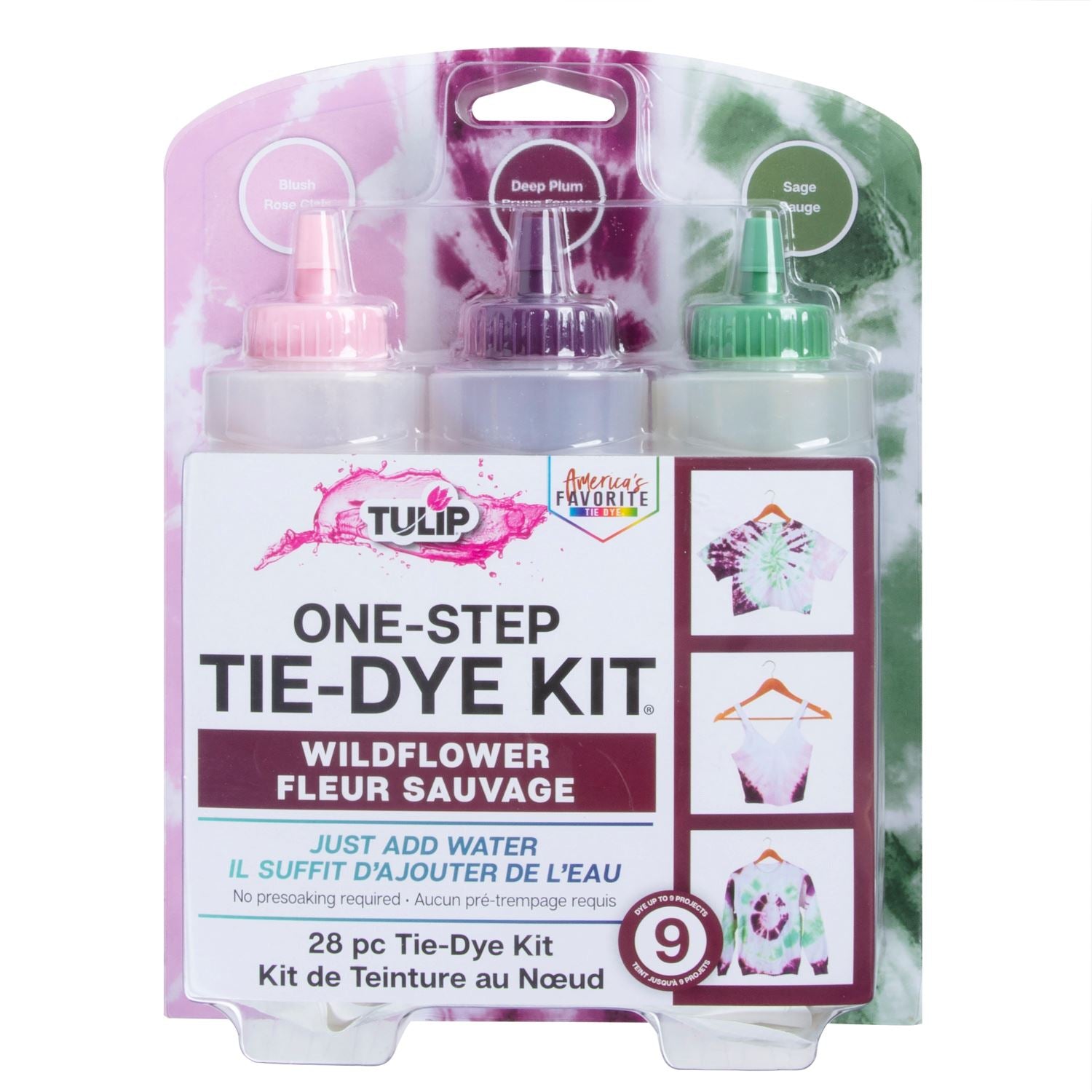 Tulip® One-Step Tie-Dye Kit Wildflower - 1