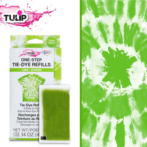 Tulip One-Step Tie-Dye Refills Lime Green