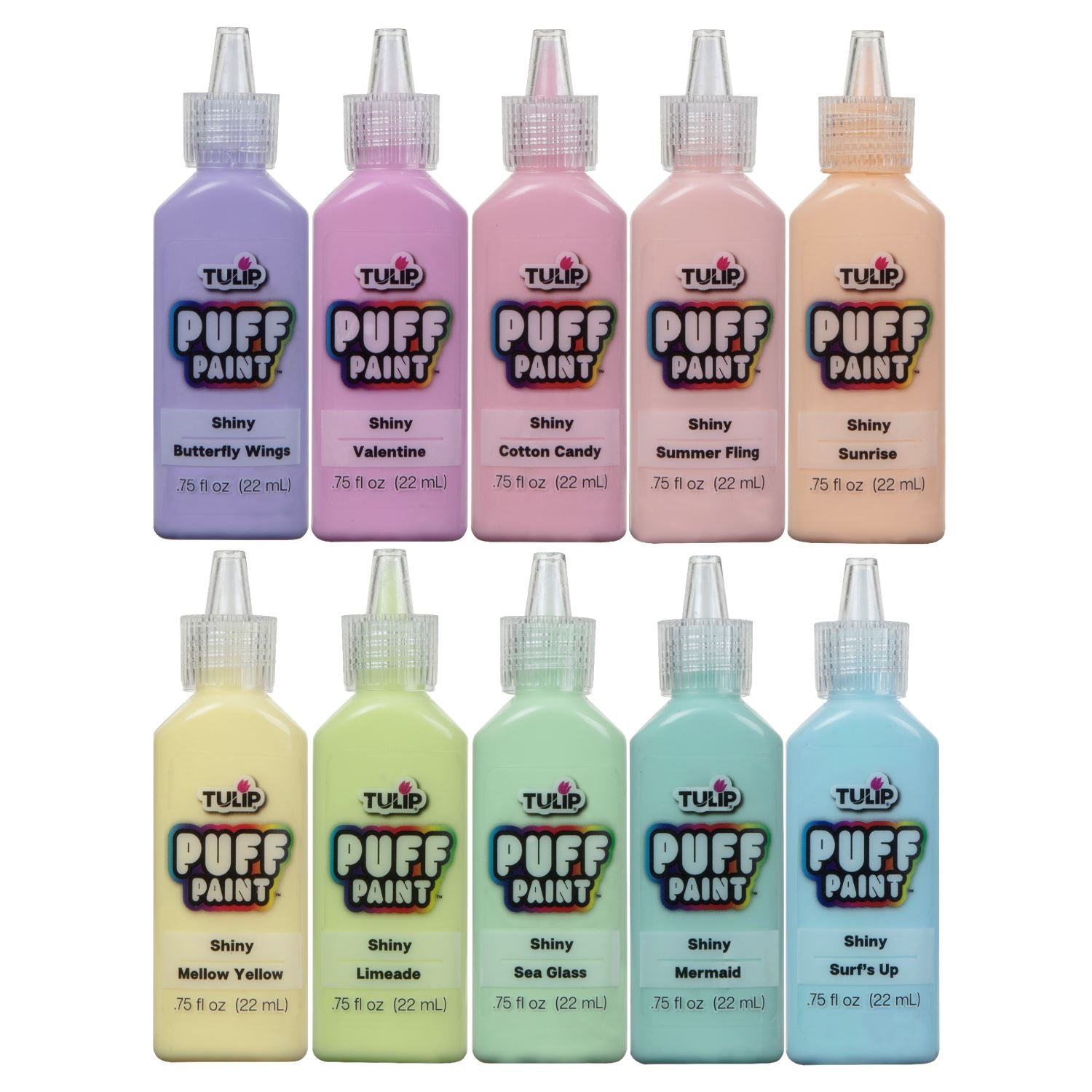 Picture of 47229 TULIP PUFF PAINT 10PK PASTELS