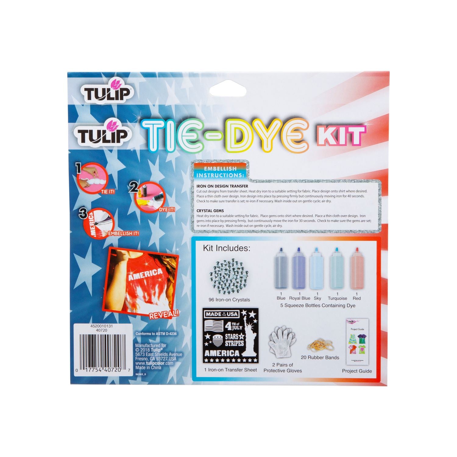 Tulip Tie-Dye Kit Americana - 2