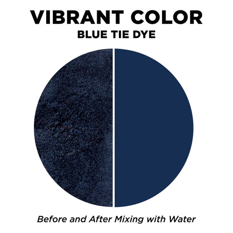 Blue Tie Dye Tee – Tie Dye Supply Co