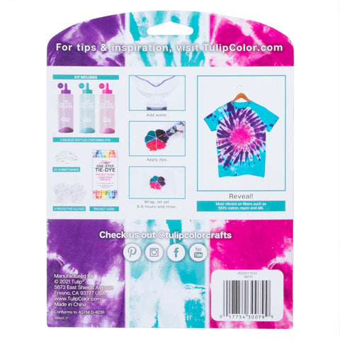 Tulip Paradise Punch 3-Color Tie-Dye Kit