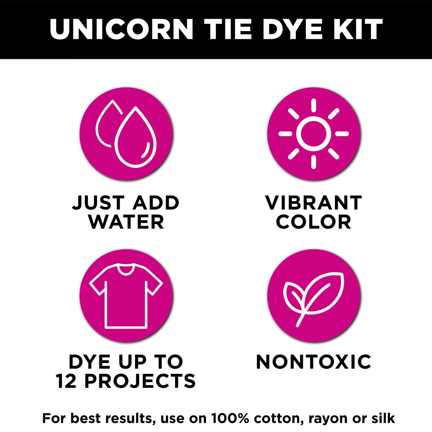 Magic Unicorn Tie Dye Kit