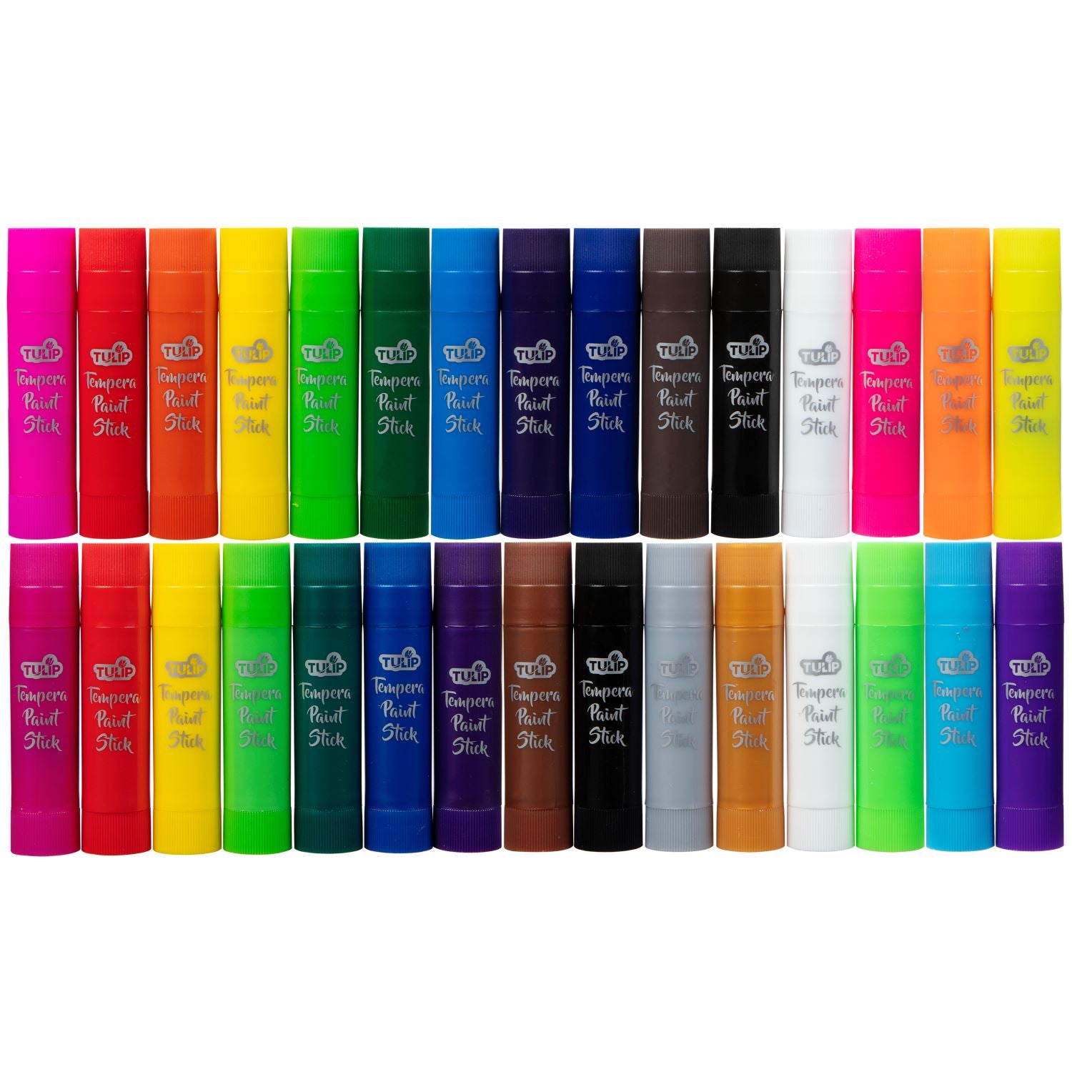 Colorations Jumbo Tempera Paint Sticks - 6 Colors