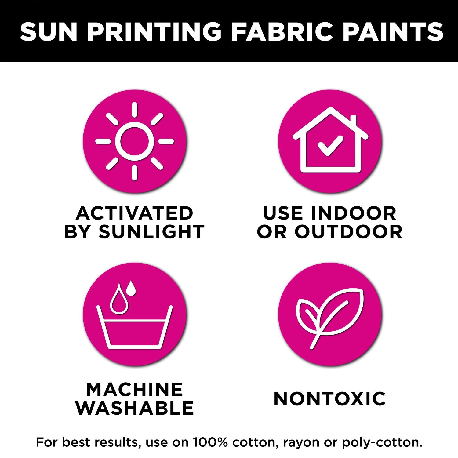Tulip Sun Printing Fabric Paints - 3