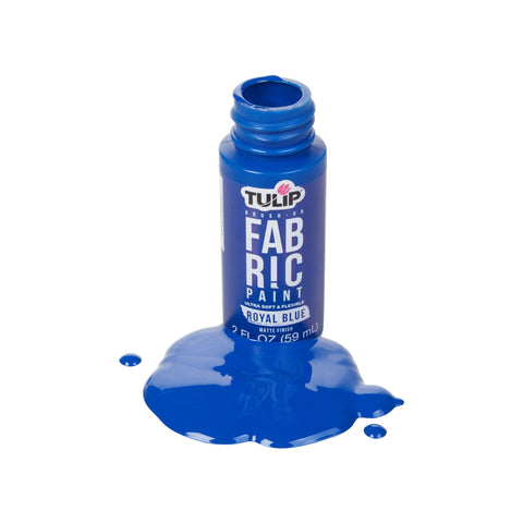 Tulip Brush-On Fabric Paint Royal Blue Matte 2 fl. oz.