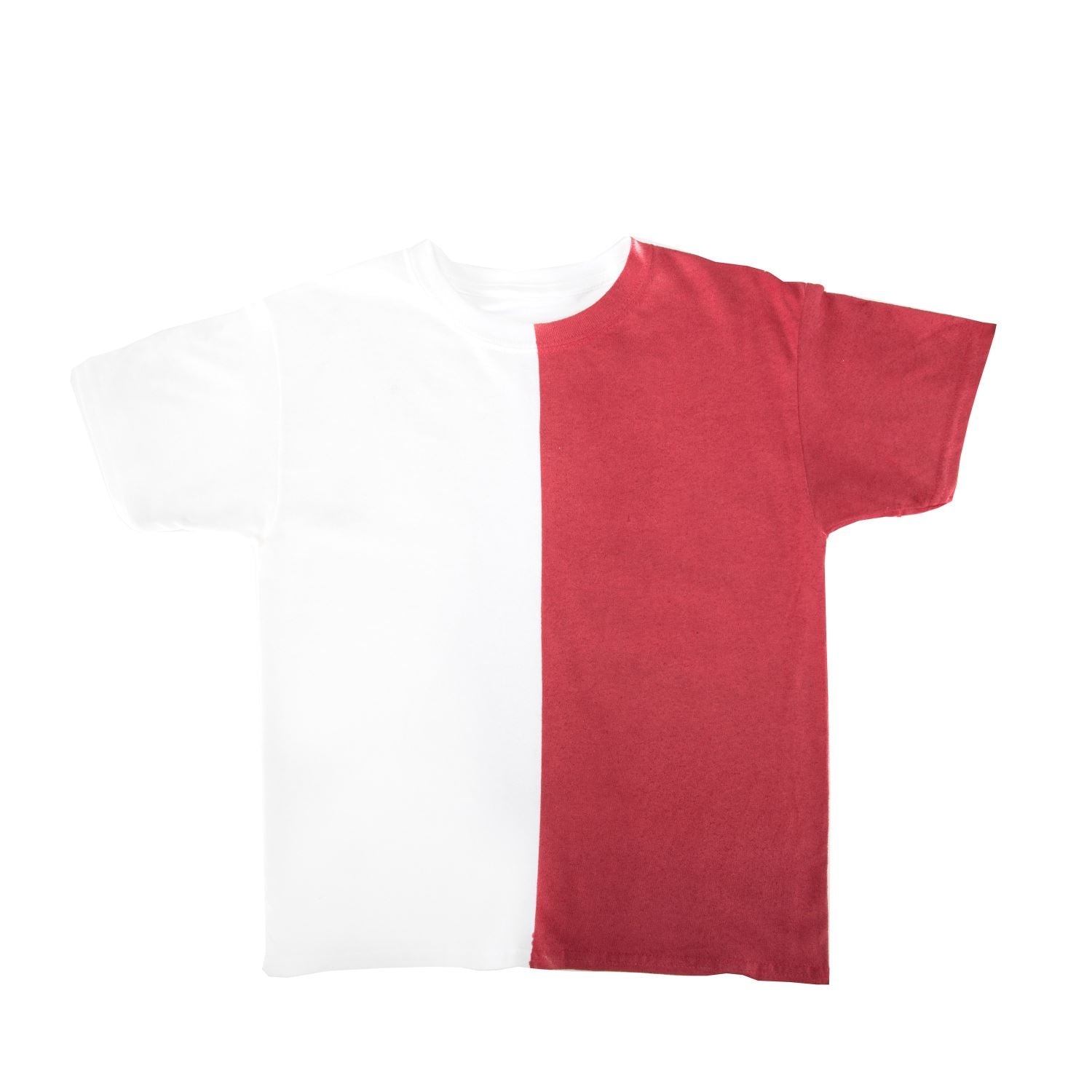 red dyed t-shirt
