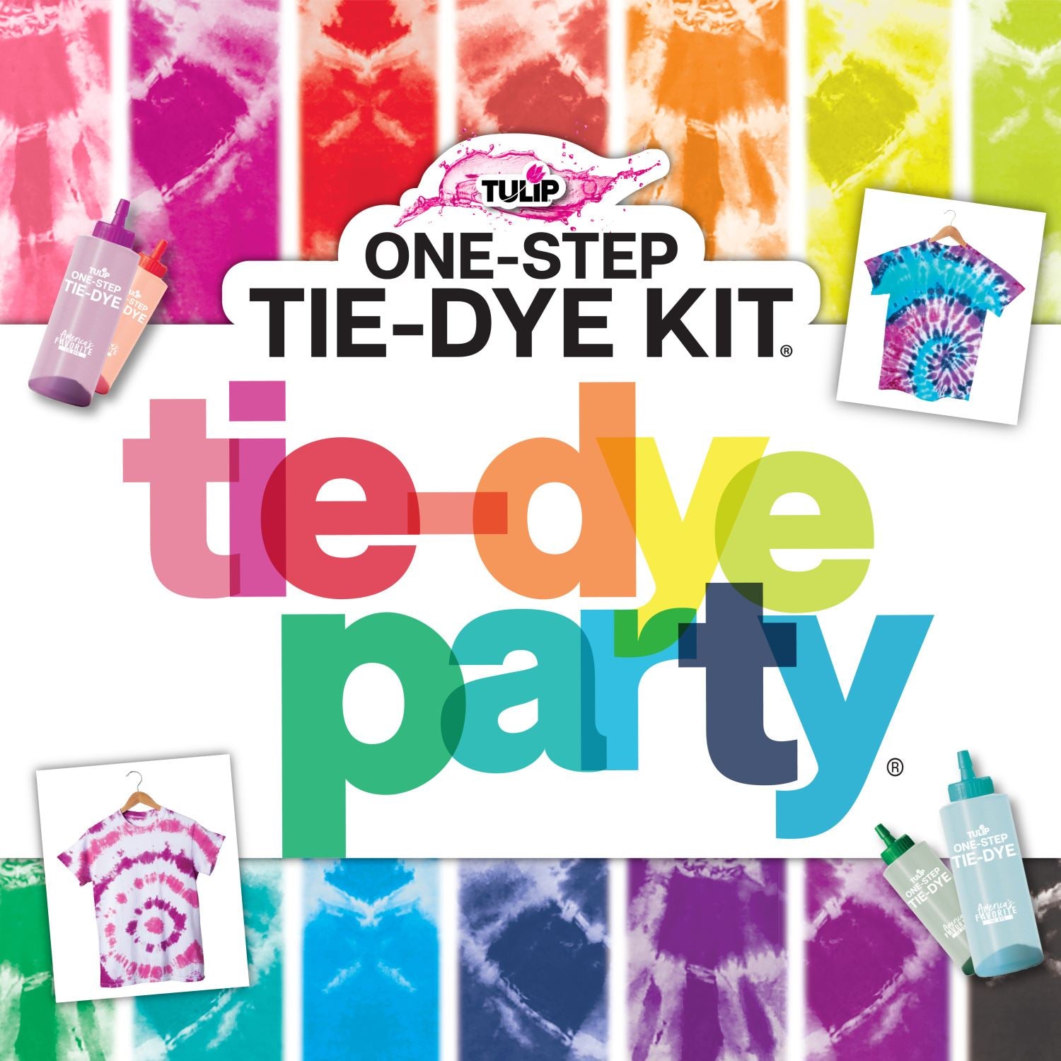 Tie Dye Value Party Supplies Pack (60 Pieces for 16 Guests) - Tie Dye  Party, Tie Dye Party Decorations, Rainbow Party Supplies, Colorful Party