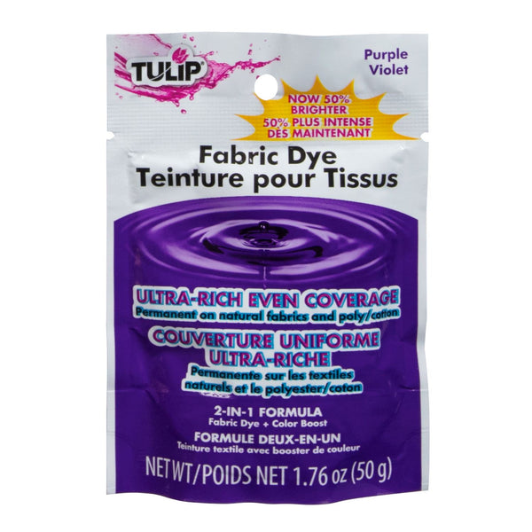Tulip Permanent Fabric Dye Purple – Tulip Color Crafts