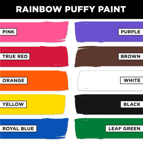 Tulip Dimensional Fabric Paint Rainbow & Neon .75 fl oz 20 Pack