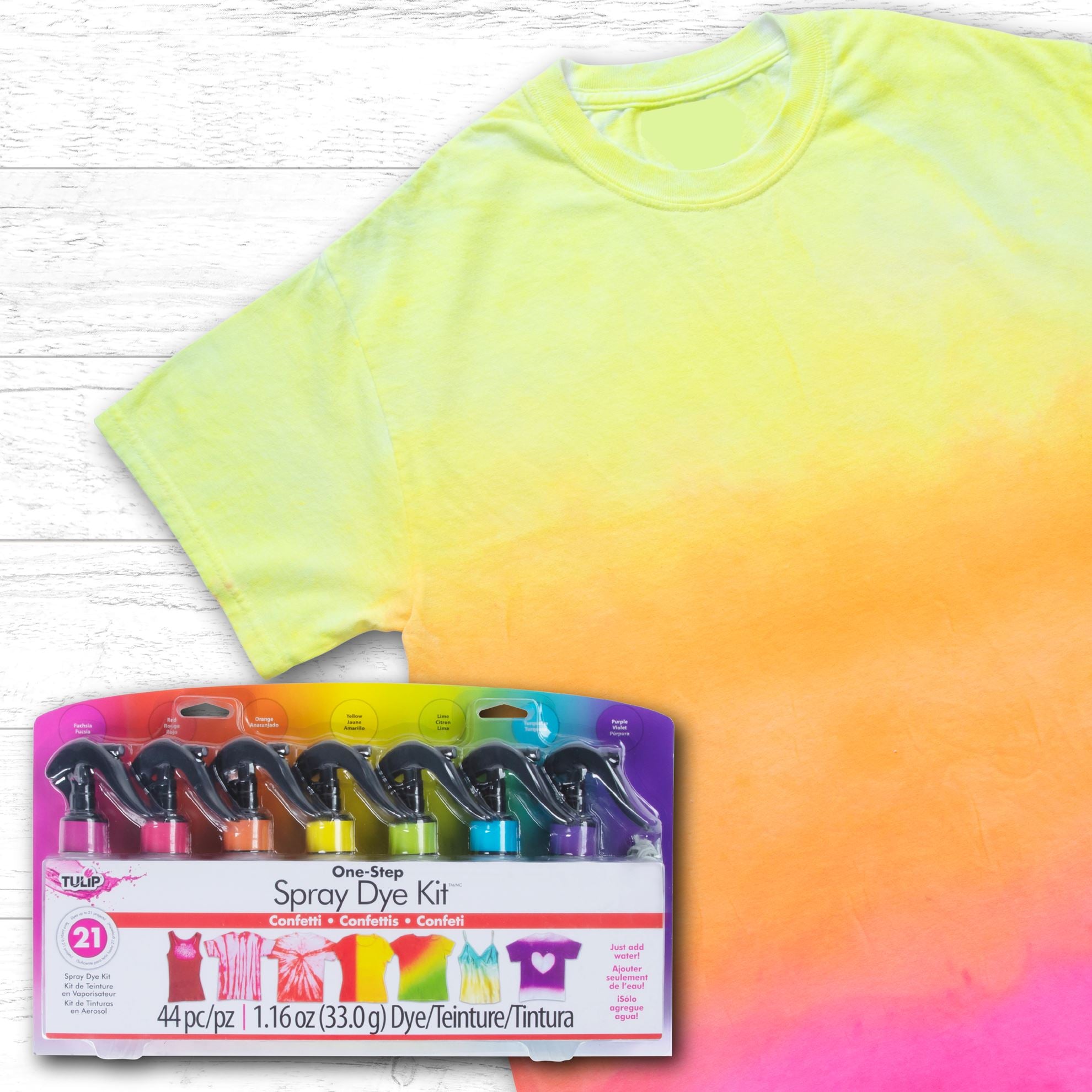 Tulip Confetti 7-Color Spray Dye Kit - 4