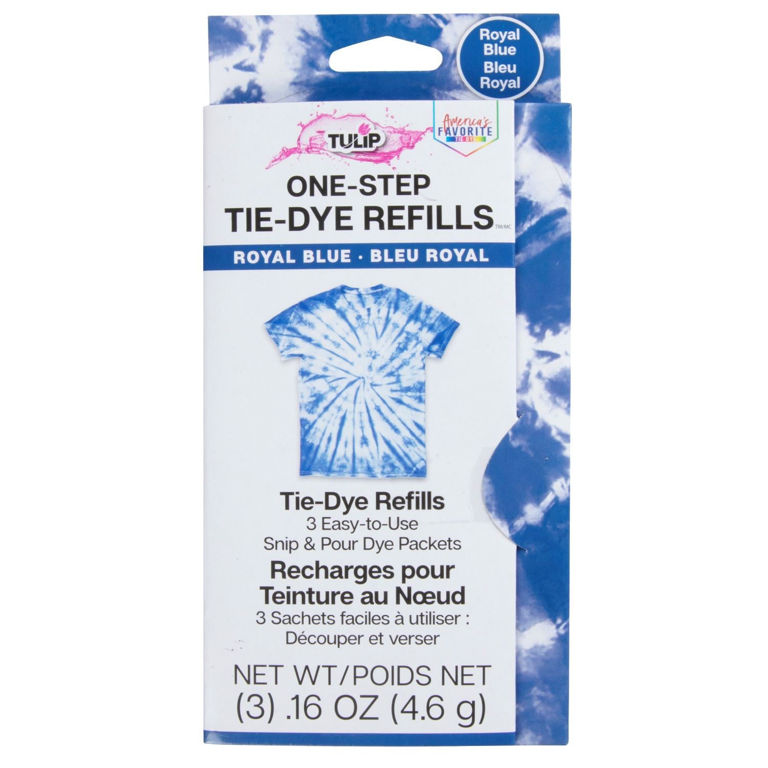 Tulip One-Step Tie-Dye Refills Royal Blue - 1