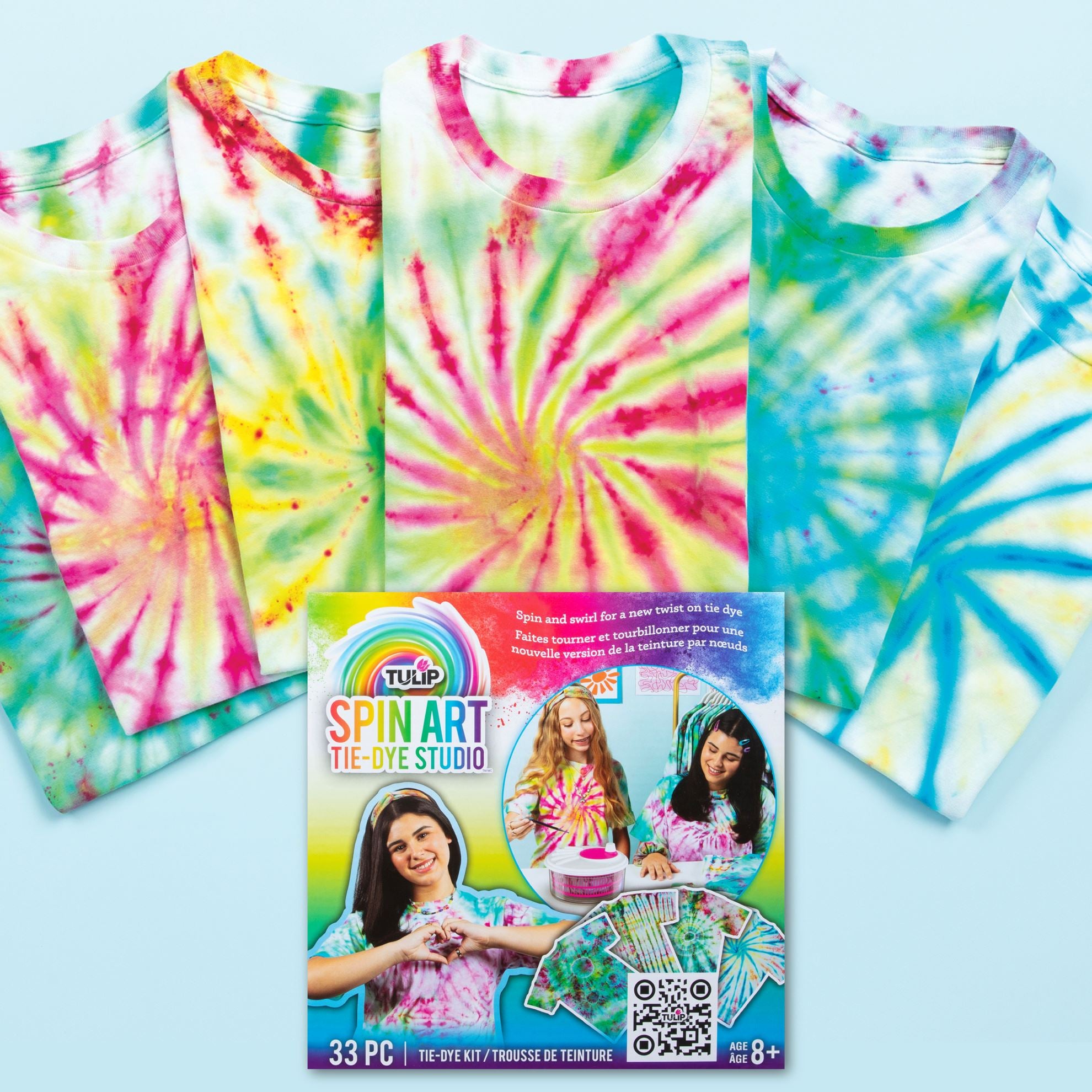 Tulip Over The Rainbow 15-Color One-Step Tie Dye Kit