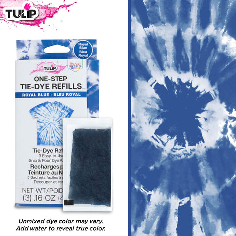 Tulip One-Step Tie-Dye Refills Royal Blue