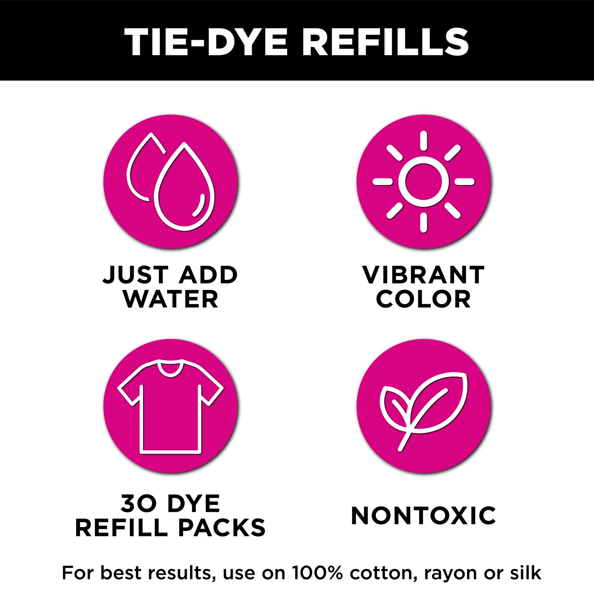 Tulip Tie-Dye Refills  Nature 30 Pack - 3