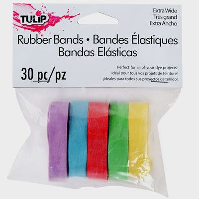 Tulip Rubber Bands Extra Wide 30 Pack