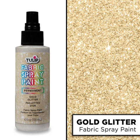 Testor Glitter Fabric Spray Paint 5oz-Gold, 1 - Kroger