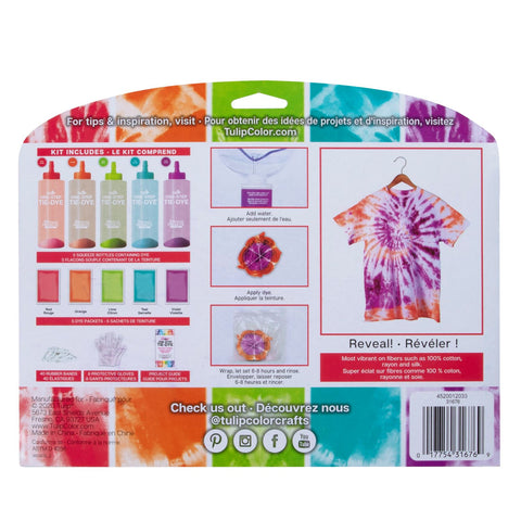 Tulip Luau 5-Color Tie-Dye Kit