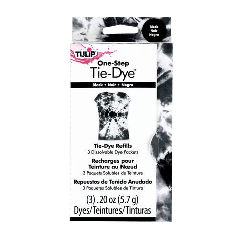 Tulip One-Step Tie-Dye Refills Black