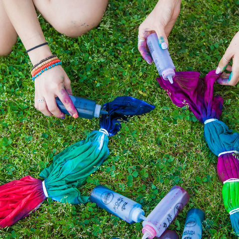 Ultimate 5-Color Tie-Dye Kit steps