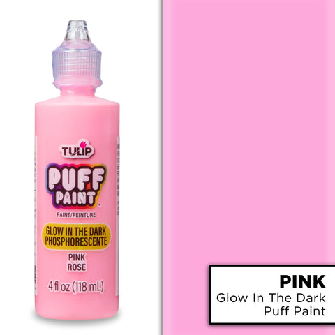 Picture of 29019 Tulip Dimensional Fabric Paint Glow Pink 4 fl. oz.