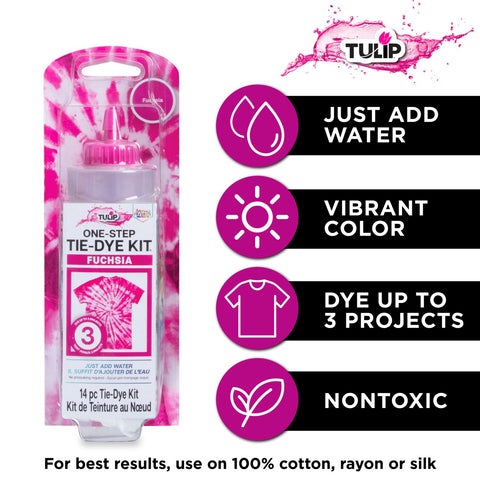 Tulip Fuchsia 1-Color Tie-Dye Kit