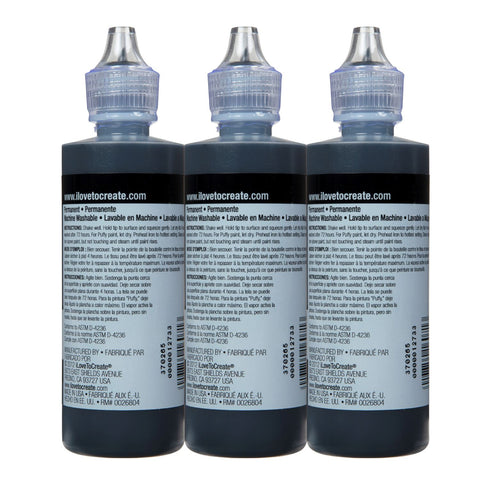 Picture of 37562 Black 4 oz. 3 Pack