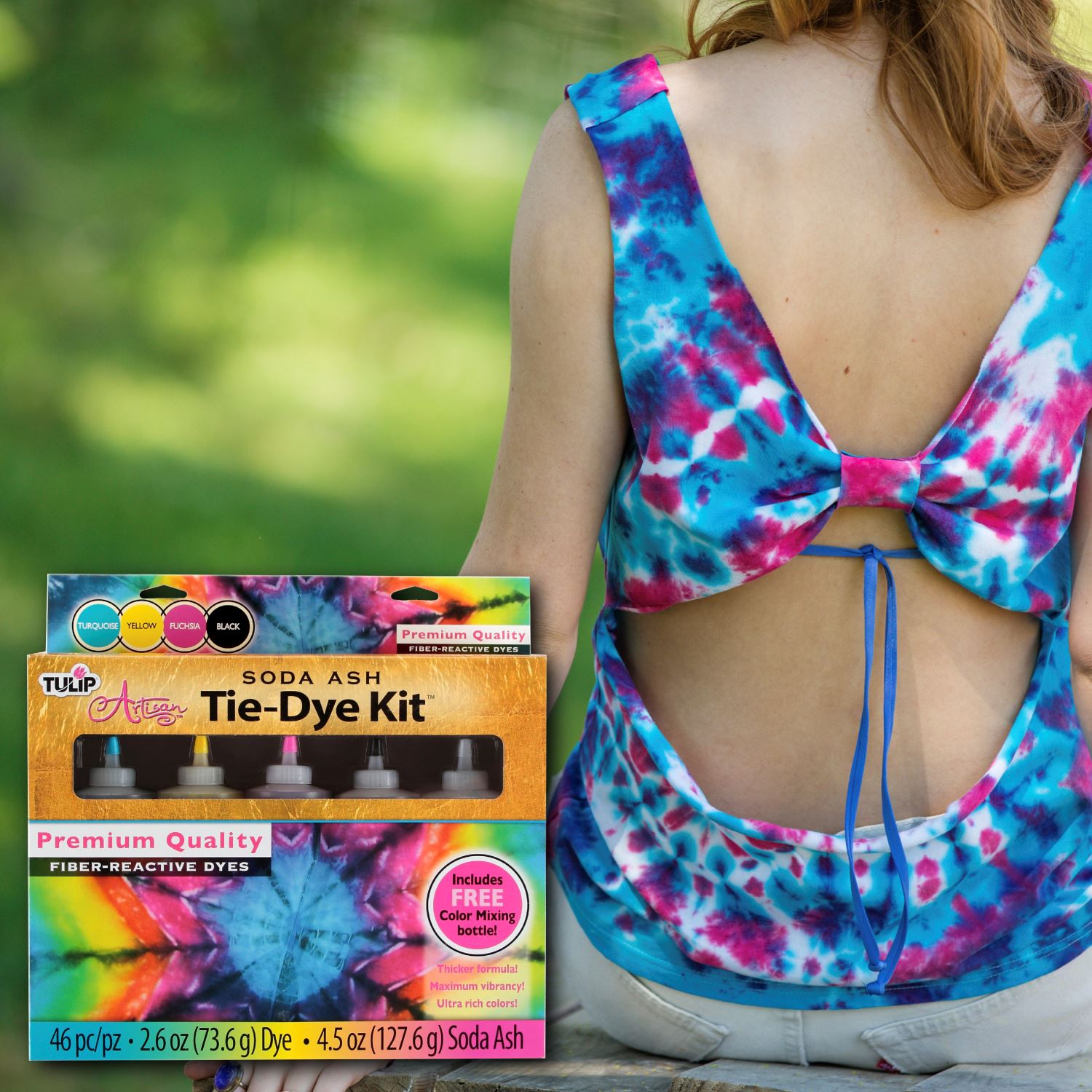 How to Tie Dye Face Masks with Tulip Soda Ash Kit