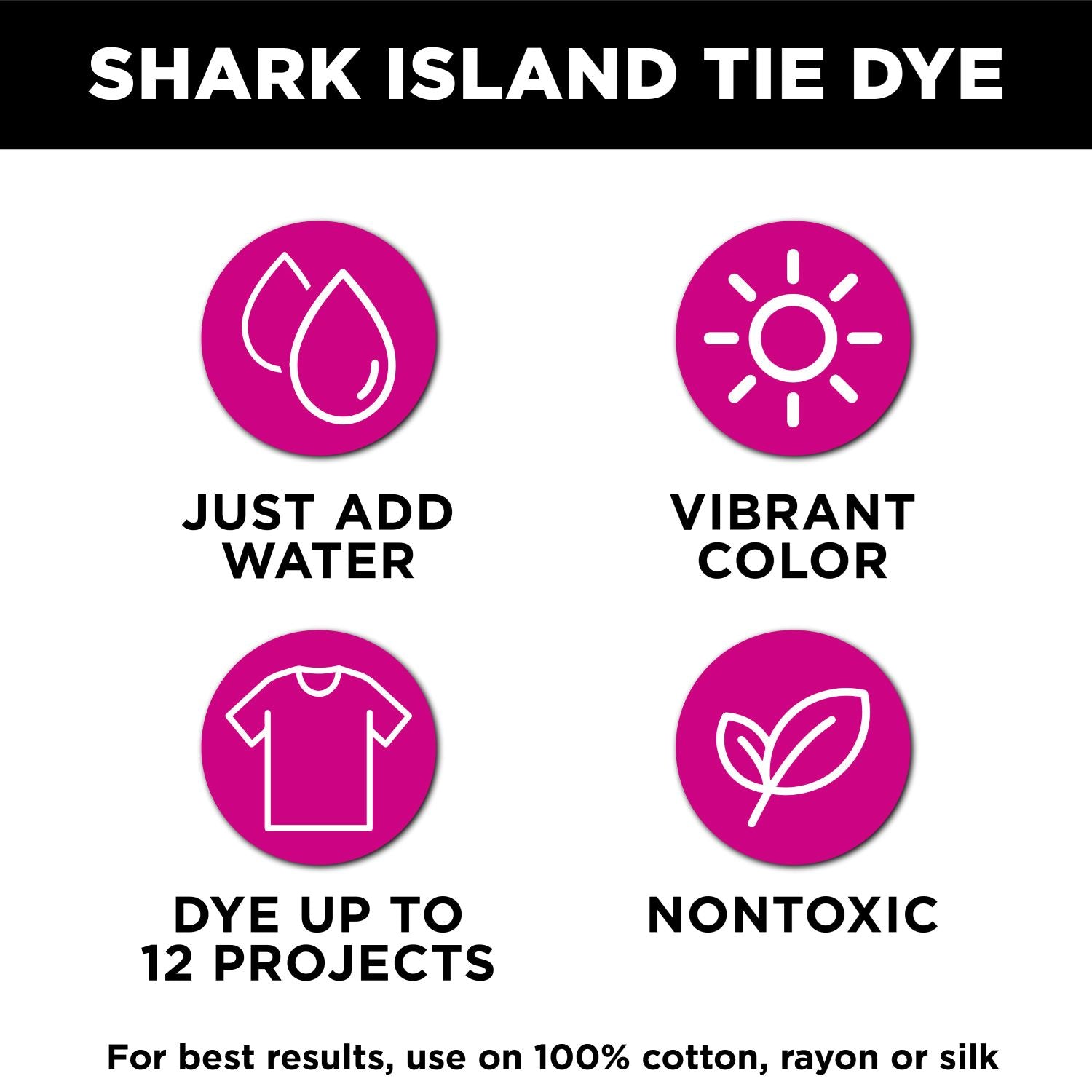 Tulip Shark Island 8-Color Tie-Dye Kit - 3