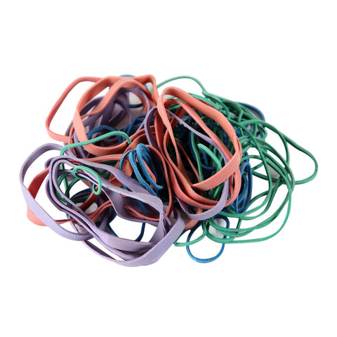 Rubber Bands Assorted Size 100 Pack