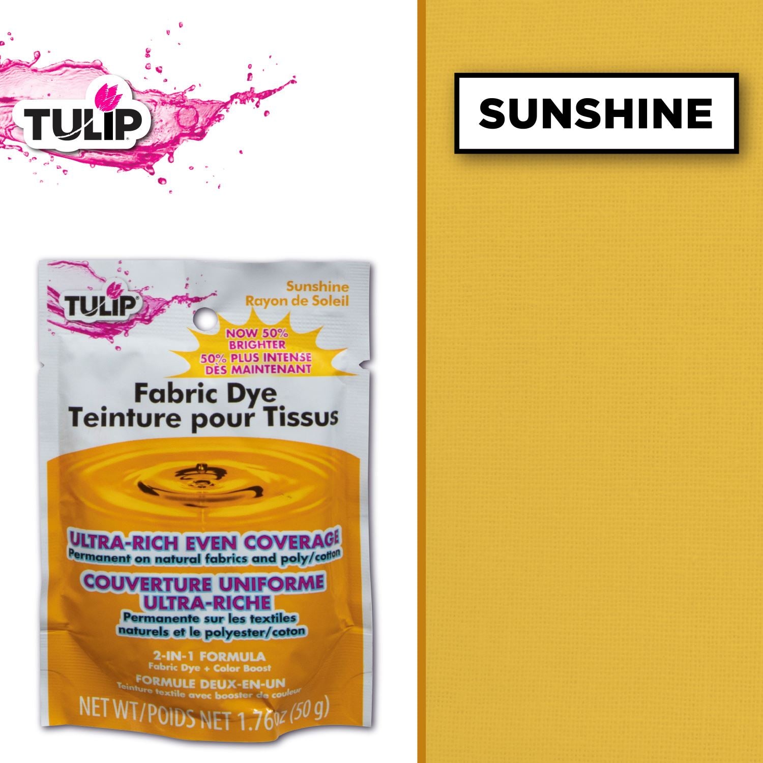 Tulip Permanent Fabric Dye Sunshine - 3