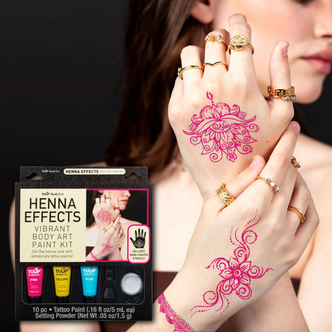 Tulip Body Art Ultimate Henna Color Vibrant Tattoo Kit