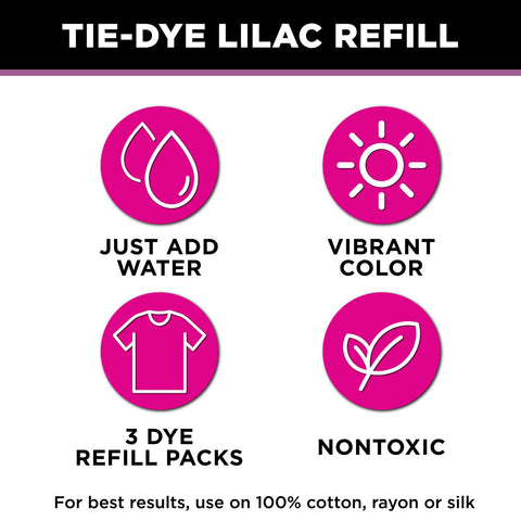 Tulip One-Step Tie-Dye Refills Lilac